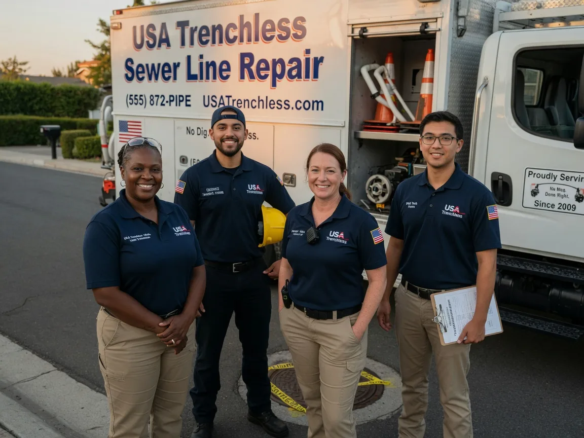 Sewer Line Repair company in Warren, TX